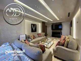  2 شقة للبيع طابق اخير مع روف خلدا مساحة 350م 4 نوم تشطيبات و ديكورات فاخرة اطلالة جميلة