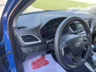  9 Hyundai Accent 2019 GCC Original Paint