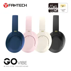  11 Fantech Go Vibe WH05 Wireless Headphone سماعات رأس صوت محيطي