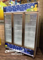  1 ثلاجة عرض 3 ابواب شركة المتخصصة استعمال خفيف جدا