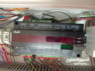 2 لوح تحكم في غرف التجميد مع كمبيوتر نوع Danfoss