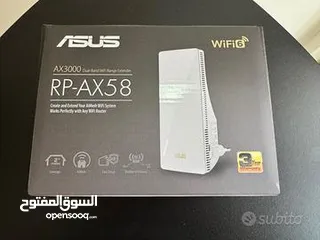  2 شبه جديد .. مقوي و راوتر أسوس ASUS Extender