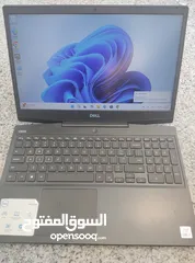  1 لابتوب ديل جيمنج laptop dell G5 gaming  جيل عاشىر بحاله ممتازه