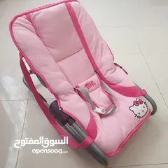  1 كرسي للاطفال بناتي وولادي مستعمل بحالة جيدة جدًا وسعر مناسب