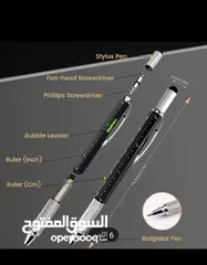  9 قلم 6 في 1 متعدد الوظائف اشتري واحد و الثاني بي 2.5 اقراء الوصف