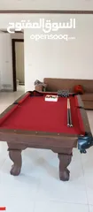  3 طاولة بلياردو 7.5قدم خشب كامل
