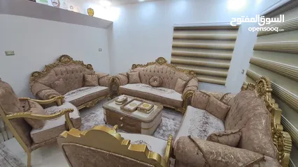  1 كنب دمياطي أصلي استعمال خفيف نظيف على الفحص