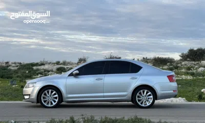  7 سكودا اوكتافيا 2016 اوتومات ديزل بوضع الشركة السيارة