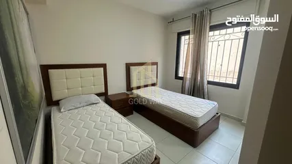  7 في أرقى مناطق الدوار الرابع شقة أرضيه مفروشة 100م بتشطيبات مميزة / ref 9524