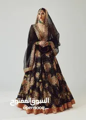  1 black lehnga choli