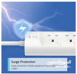  3 وصلة الكمبيوتر تبي لينك الذكية TP-Link Kasa WiFi Power Strip 3 outlets Work with alexa
