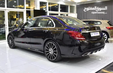  7 Mercedes Benz C200 ( 2018 Model ) in Black Color GCC Specs