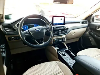  16 2020 Ford Escape Hybrid فورد سكيب هايبرد فحص كامل ولا ملاحظة كلين تايتل كارفاكس