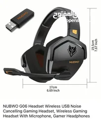  6 NUBWO gaming headset