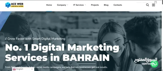  1 Website Design, App Development & SEO Services in Bahrain – ACE Web Services