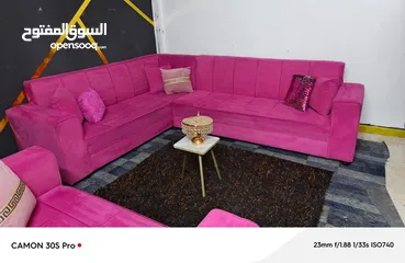 2 طقم كنب تفصيل 9مقاعد