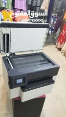  3 طابعة a3 ملونة مع سكانر a3 ويرلس وحبر وفاكس