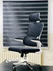  4 لأصحاب الشركات و المكاتب تميز بكرسي مكتب فخم  منظر لافت مريح و عنلي جودة عالية جدا