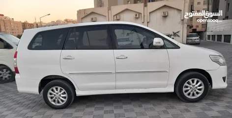  4 Toyota Innova 2012 شرط الفحص قير مكينه شاسي