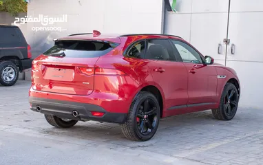  4 JAGUAR F-PACE FIRST EDITION 4X4 2018 PANORAMA FULL OPTION US SPEC