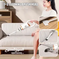  1 وصلتكم أقوى مكنسة محمولة من شركة البارون للتجارة والتسويق قوة شفط خارقة وتصميم أنيق... الحل المثالي.