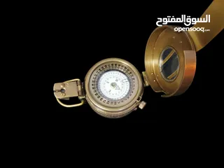  7 بوصله نحاس عسكريه 1941 دقيقه جدا