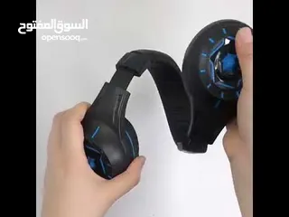  8 سماعة KOMC S90 GAMING HEADSET هيد سيت  راسية جيمنج من كومك