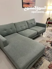  1 L shaped sofa from homecentre