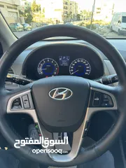  10 هونداي اكسنت 2018 متور 1400 بنزين لون ابيض فحص ممتاز