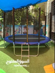  4 نطاطة ترامبولين قطر 3 متر للمزارع والشاليهات والفلل والحدائق