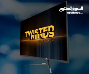  2 Twisted Minds 23.8. FHD 200HZ, curved, VA, 1MS, HDMI 2.0 Gaming Monitor TM24RFA-200HZ