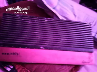  1 جهاز امبليفير ads 6000w mono وصبين بسعر البلاش