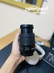  1 عدسة canon 18-135 مستعملة