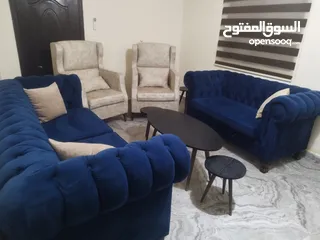  1 طقم كنب للبيع بحاله جيده
