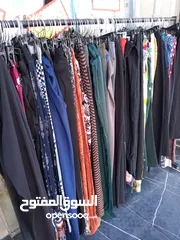  6 شروة ملابس تصفيه محل اكثر من 1500 قطعه ولغاية 2000 قطعه بسعر مغري جدآآآآ و حرق