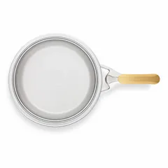  2 مقلاه 2.0 لتر - قطر 24 سم NO/ LID (Z-FP2420-S)   انية - طنجرة - قلاية - وعاء - طناجر- أواني - طاسة