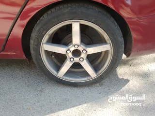  9 جنط فيزون 17 مع كوشوك للبدل