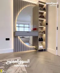  16 تفصيل جميع انواع الديكور خشب مرايا زجاج طاولات