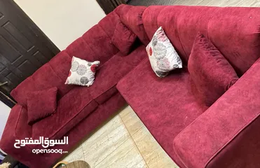  1 طقم كنب تفصيل للبيع بسعر مغري