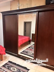  9 غرفة نوم كاملة مستعملة بحاله الجديد مستورده  بلون البني