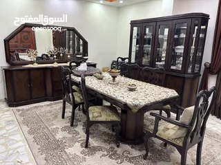  2 طوله سفر مع 6 كراسي وترابها