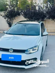  6 بولو2017 لون ابيض اوتوماتيك ماطور 1200 تيربو فتحه سقف بانوراما اصليه ليدات اماميه خلفيه حساس امامي