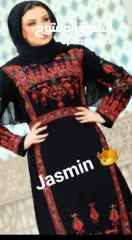  1 فستان مطرز مميز للمناسبات يوجد عدة مقاسات