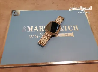 4 ساعة يد ذكية للبيع ULTRA WS-X9 مستعملة حالة ممتازة بالكرتون وكل الملحقات موجودة