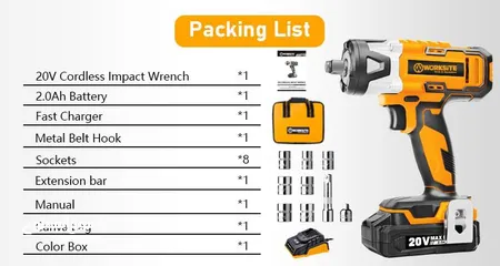  3 Cordless Impact Wrench