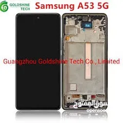  2 ‎شاشة سامسونج A53  أصلي شركة 100%   , SAMSUNG A53 ORIGINAL LCD