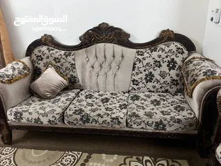  6 طقم كنب طاولة سفره للبيع