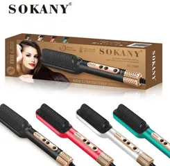  3 فرشاة لفرد الشعر الحراري  (Sokany SK-1008)*  يمكنكي فردي شعرك في أقل من نص ساعة في البيت وتوفري فلوس