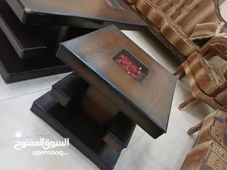  7 طقم كنب مع طاولات