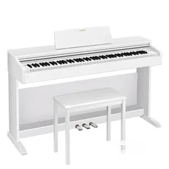  1 بيانو Casio AP-270BK Digital Piano لون ابيض جديد ضمان 2 سنه من شركه كاسيو